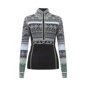 Icelandic Designs Calliope Nordic 1/2-Zip Sweater Women’s Small